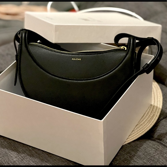 Polene Handbags - Polene Bag Numero DIX in Black